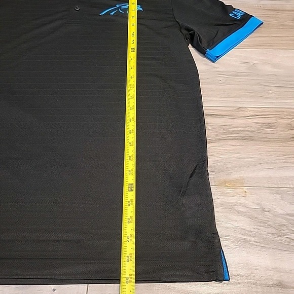 Carolina‎ Panthers Shirt Mens Large NFL Team Apparel Training Golf Polo NEW - Picture 9 of 9